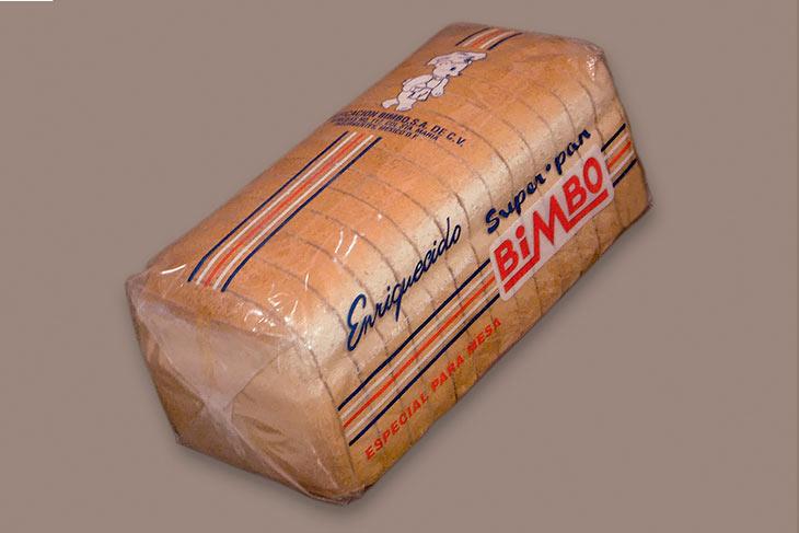 Super-Pan wrapped in cellophane